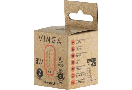 Лампочка Vinga VL-JCG4-33L-12