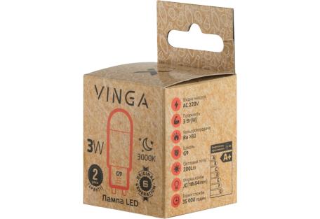 Лампочка Vinga VL-JCG9-33L-220