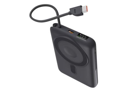 Батарея універсальна Vinga 10000 mAh 22.5W/15W/2.5W Wireless (VPBB1022WL)