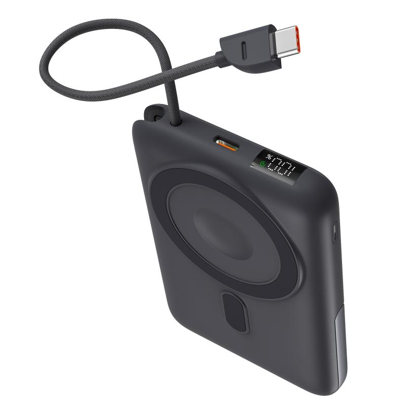 Батарея універсальна Vinga 10000 mAh 22.5W/15W/2.5W Wireless (VPBB1022WL)