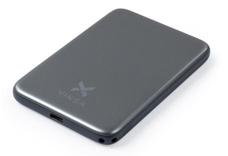 Батарея універсальна Vinga 5000 mAh 20W/15W Wireless (VPBB520WL)