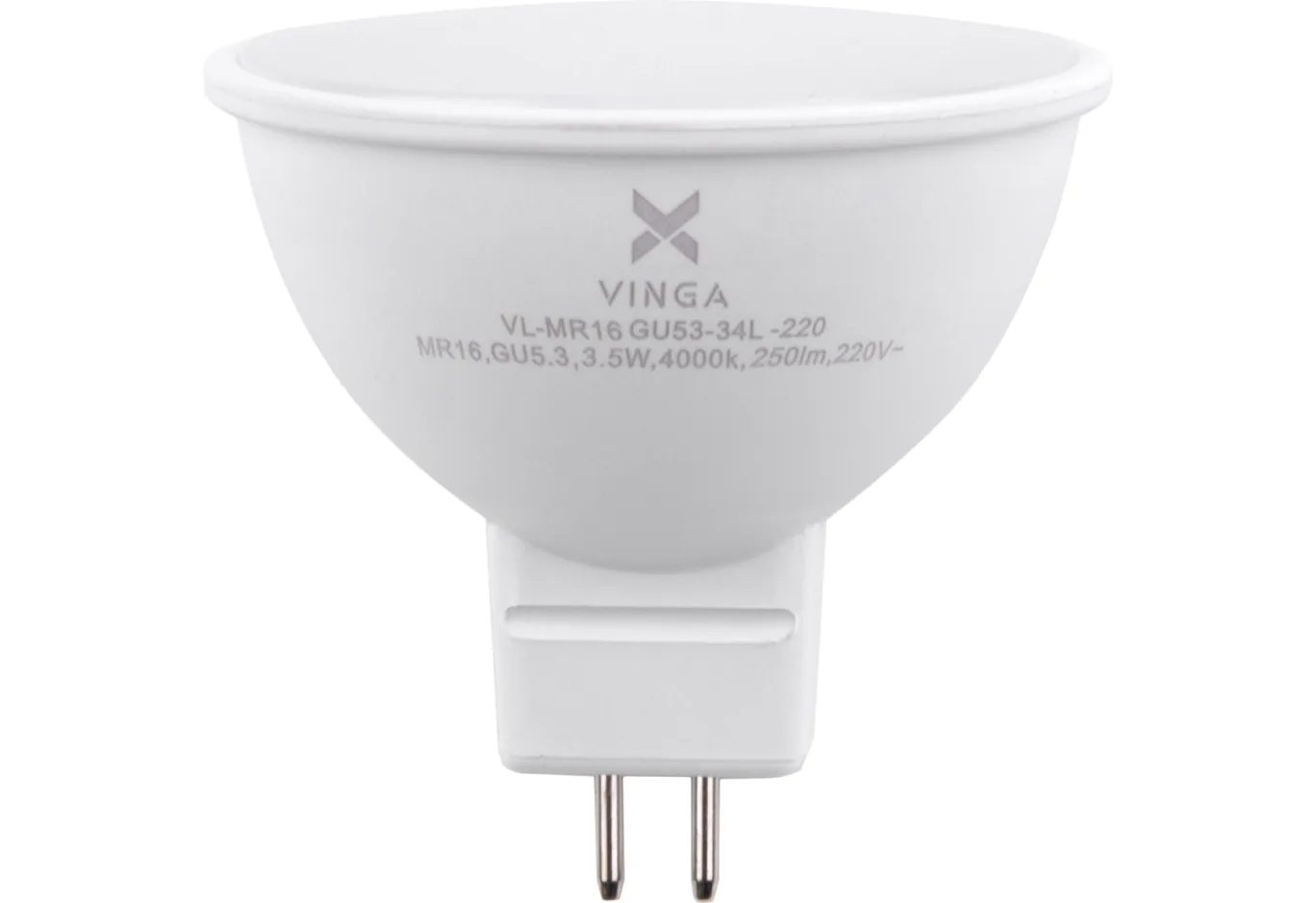 Light bulb Vinga VL-MR16GU53-34L-220