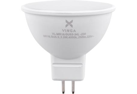 Лампочка Vinga VL-MR16GU53-34L-220