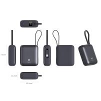 Батарея універсальна Vinga 10000 mAh 35W Display Cable (VPBB1035C)