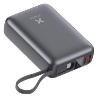 Батарея універсальна Vinga 20000 mAh 45W Display Cable (VPBB2045C)
