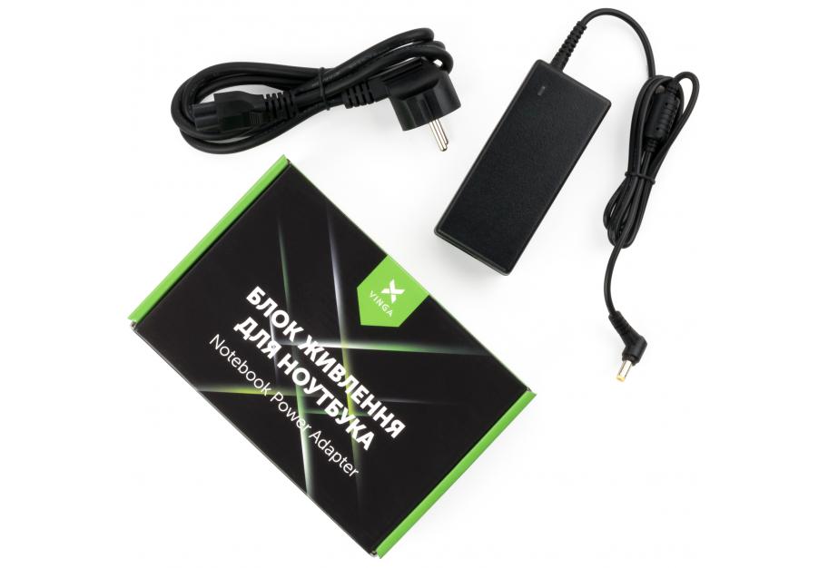 Блок живлення до ноутбуку Vinga ACER 65W 19V 3.42A 5.5*1.7 (VPA-1934-AC5517-101)
