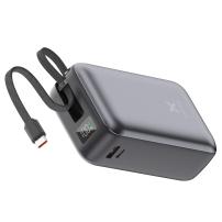 Батарея універсальна Vinga 30000 mAh 65W Display Cable (VPBB3065C)