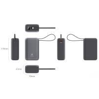 Батарея універсальна Vinga 30000 mAh 65W Display Cable (VPBB3065C)