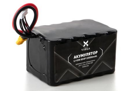 Акумуляторний блок Vinga Li-Ion 6S4P 22000mAh з балансувальним дротом (V6S4P-22000MAH)