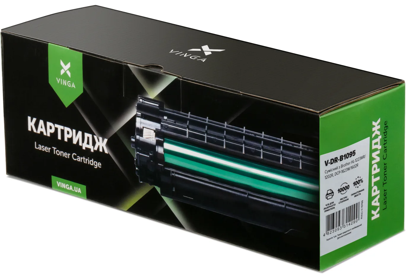 Drum cartridge Vinga Brother DR1095 for HL-1202R, DCP-1602R 10K (V-DR-B1095)