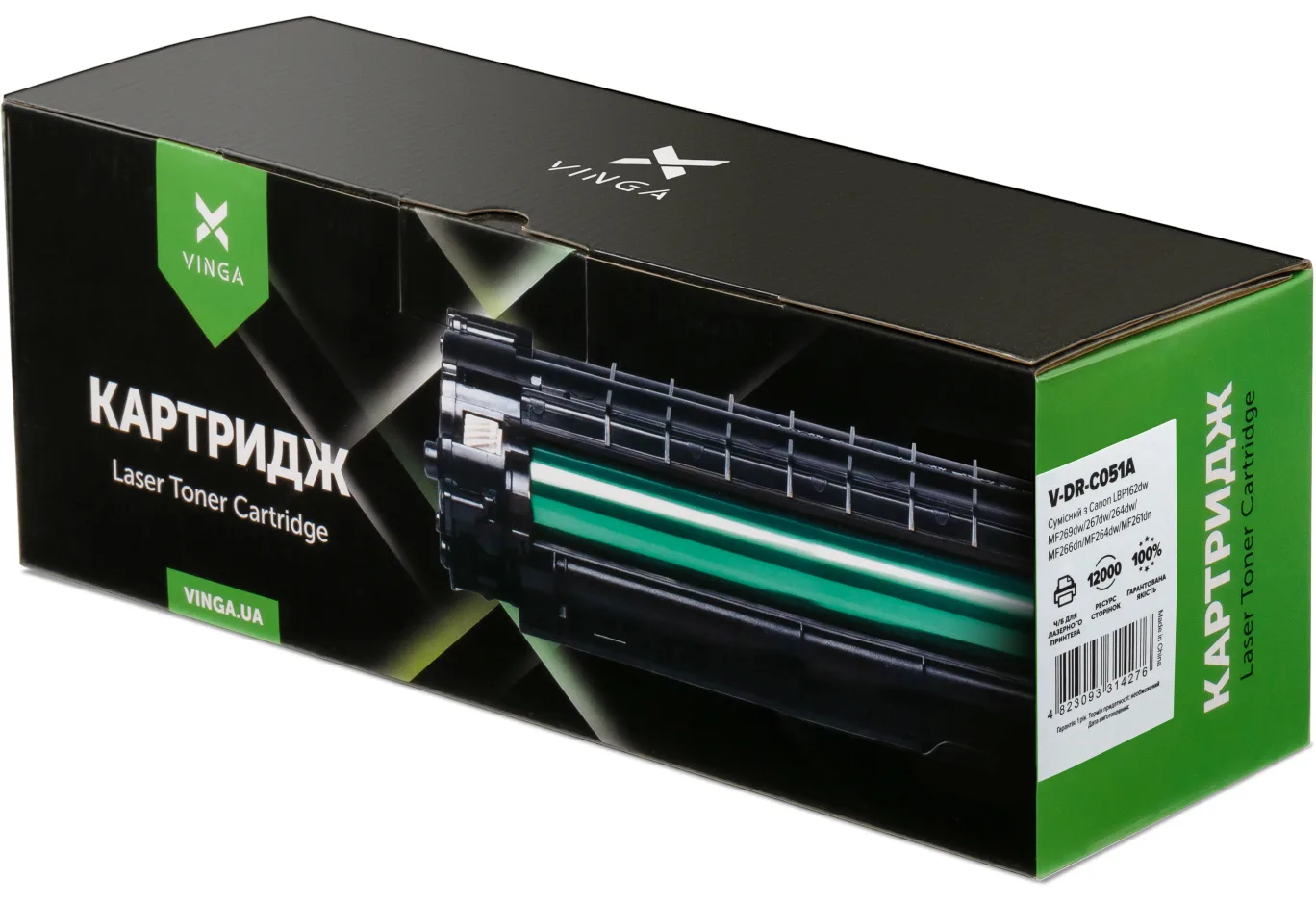 Драм картридж Vinga Canon 051 12K (V-DR-C051A)