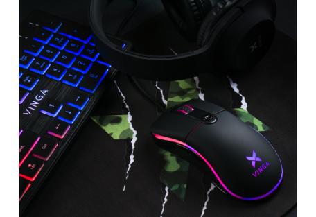 Мишка Vinga MSG-175 Black