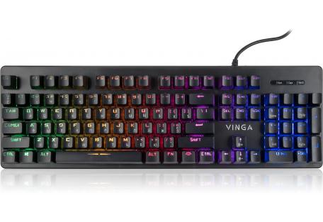 Клавіатура Vinga KBGSM120 Black