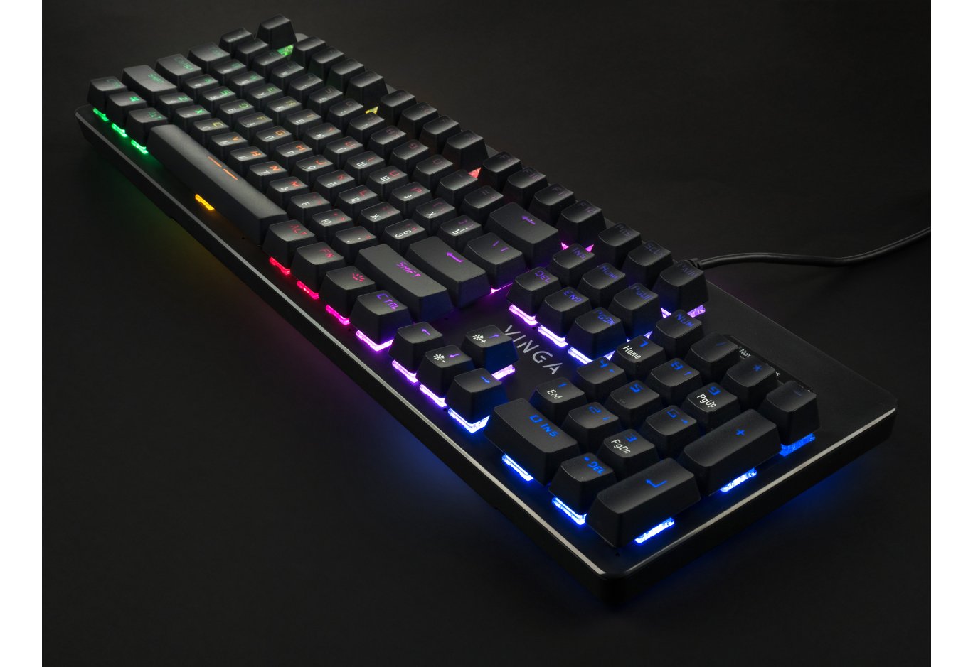 Keyboard Vinga KBGSM120 Black