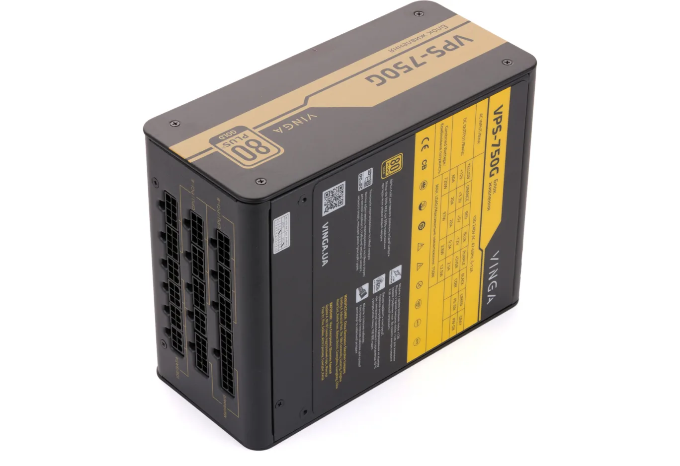 Блок живлення Vinga 750W (VPS-750G)