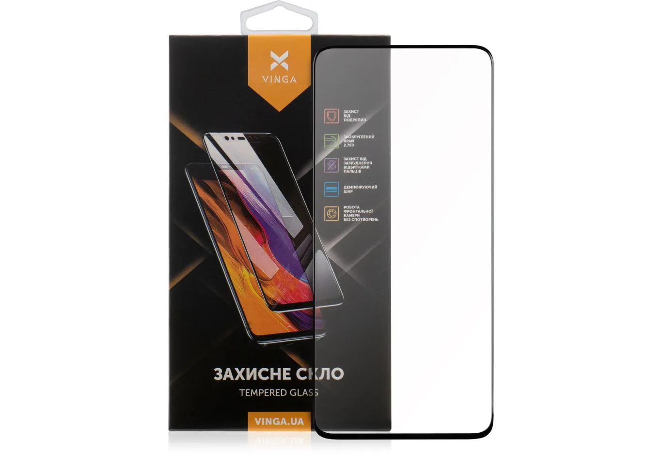 Скло захисне Vinga Xiaomi Redmi Note 14 5G (VGXRN145G)