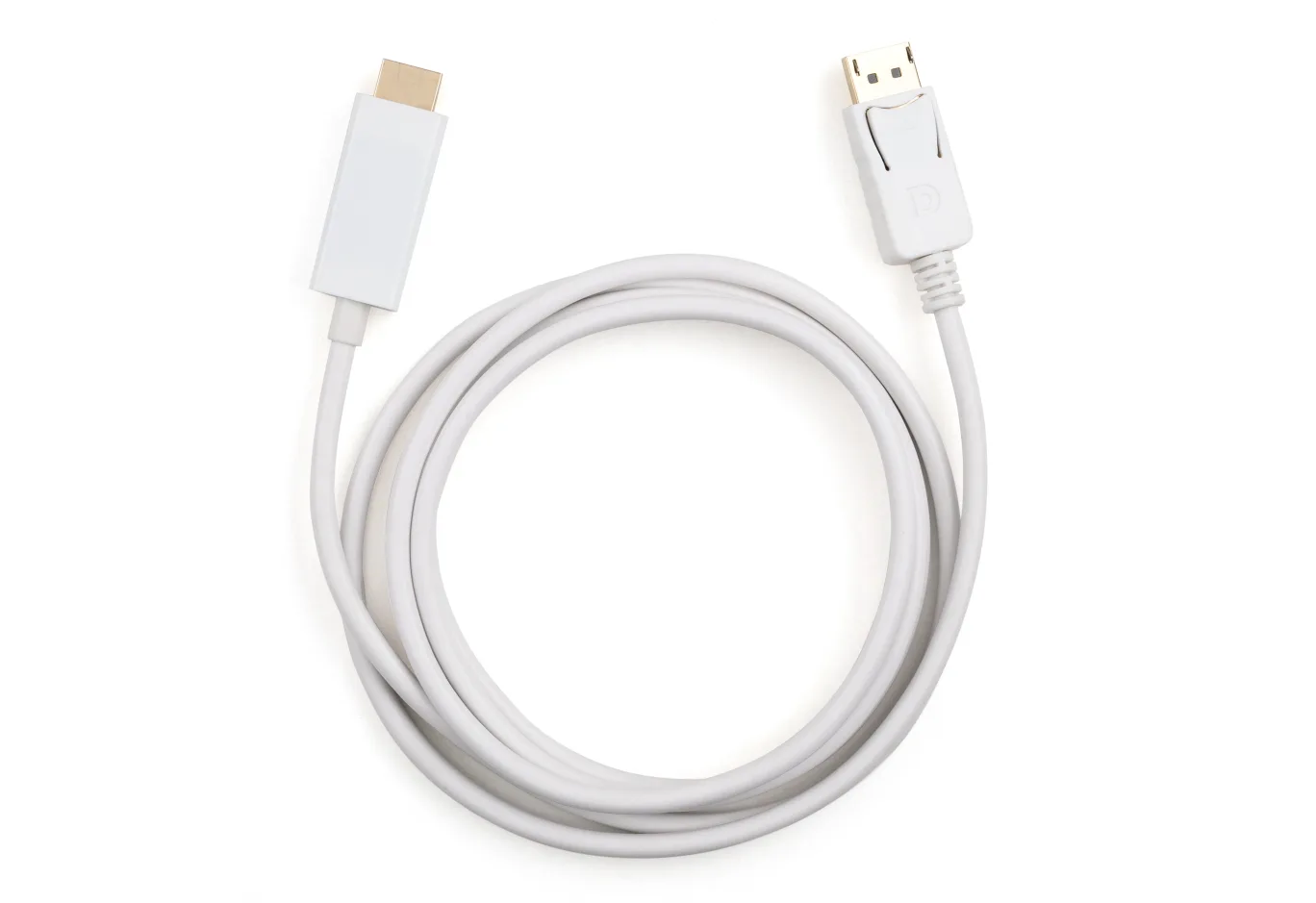 Multimedia cable DisplayPort M to HDMI M 1.8m Vinga (VCPDPHDMI1.8WH)