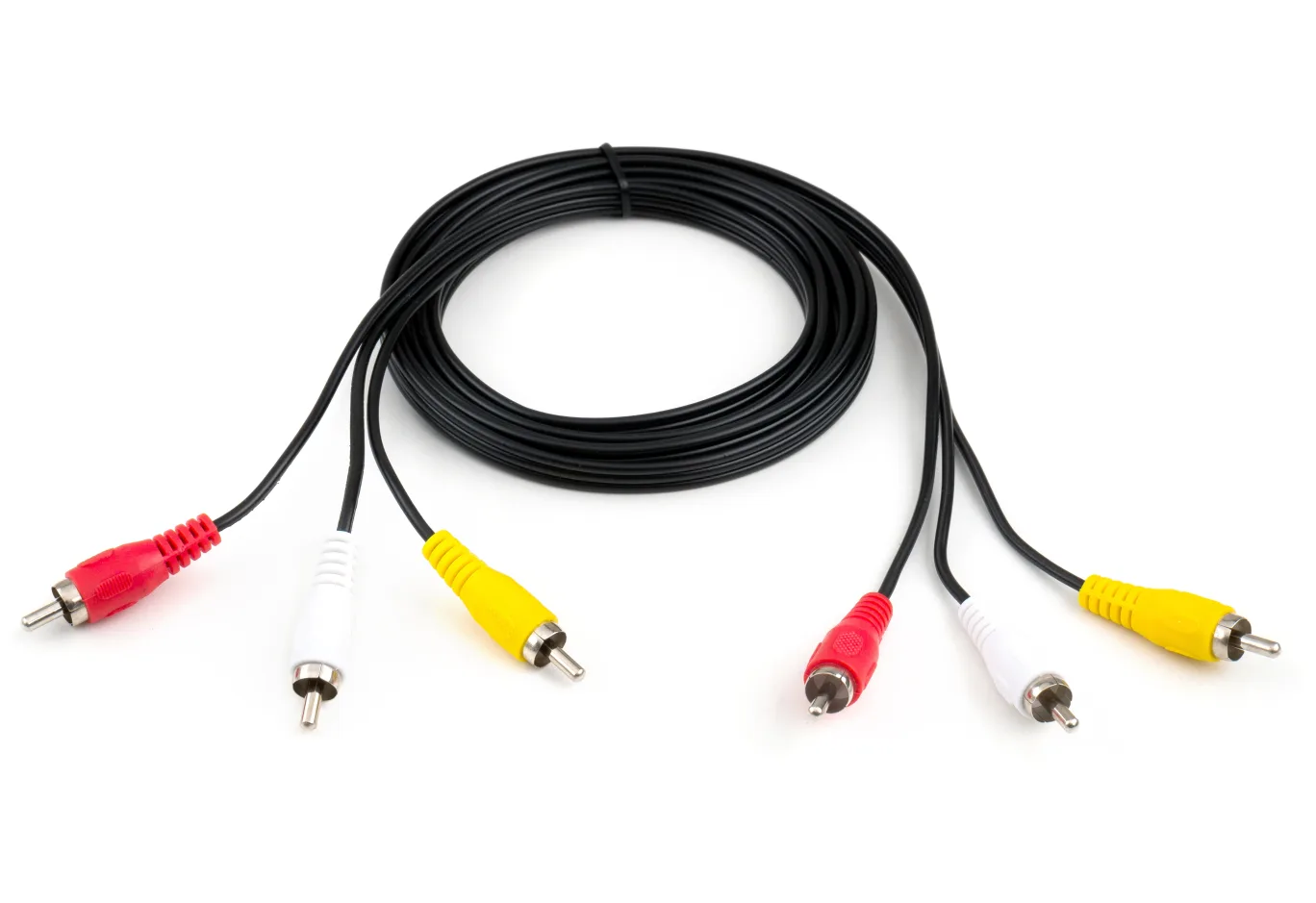 Multimedia cable 3xRCA M to 3xRCA M 1.8m Vinga (VCP3RCA1.8)