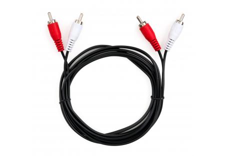 Кабель мультимедійний 2xRCA M to 2xRCA M 1.8m Vinga (VCP2RCA1.8)