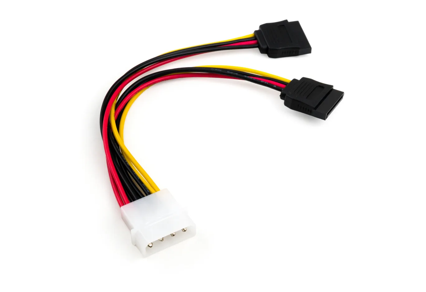 Power cable SATA power 0.2m 2 connectors Vinga (VCPSATA2PW2)
