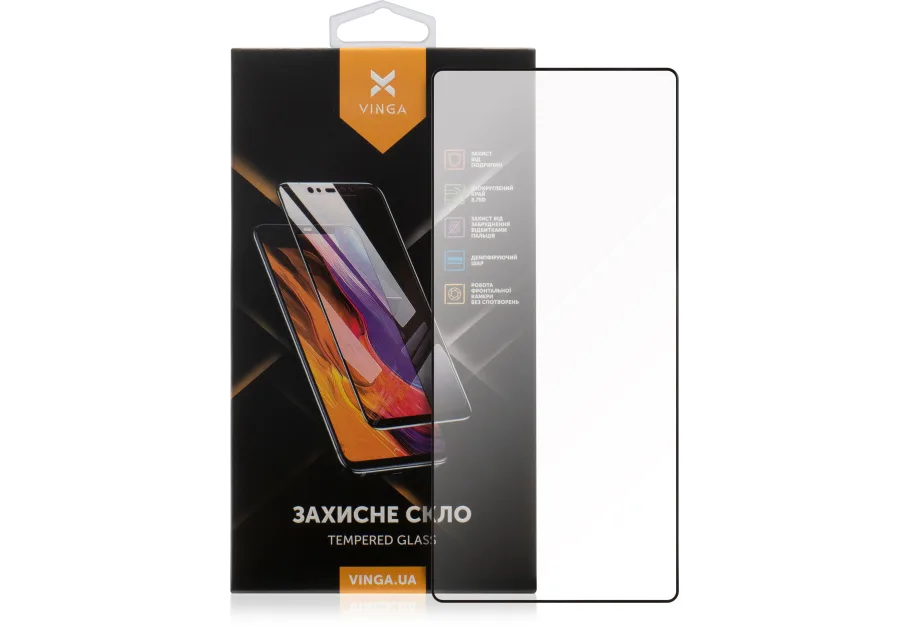 Скло захисне Vinga Samsung Galaxy S25 Ultra (VGSAS25U)