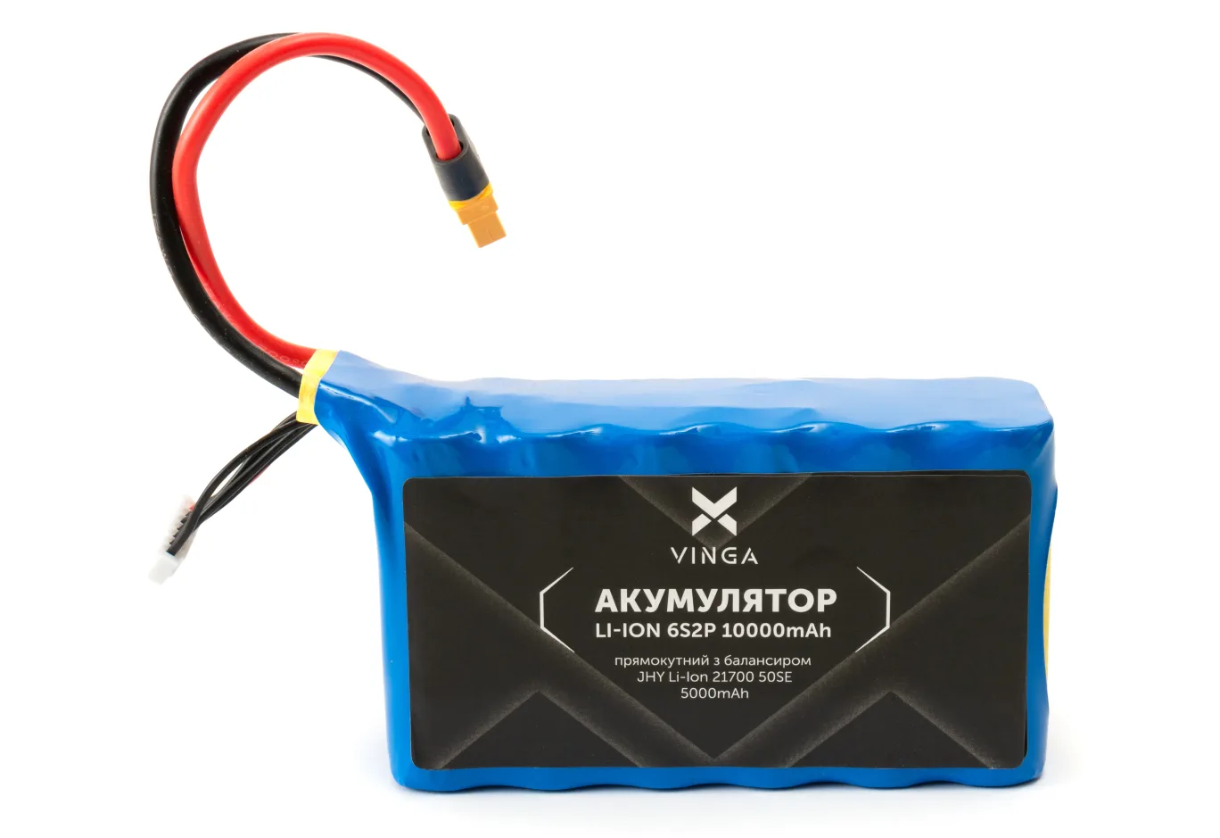 Battery pack Vinga Li-Ion 6S2P 10000mAh коробка 10 шт (JHY Li-Ion 21700 5000mAh) (V6S2P-10PCS-10000MAH)
