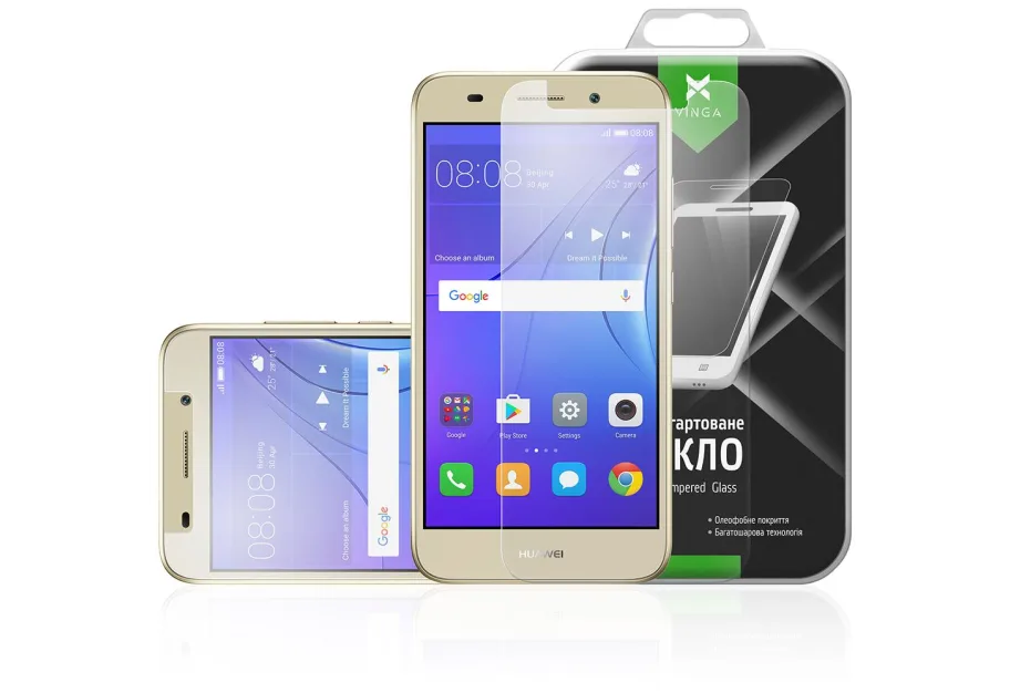 Protective glass Vinga для Huawei Y3 2017 (Clear) (VTPGS-Y32017)