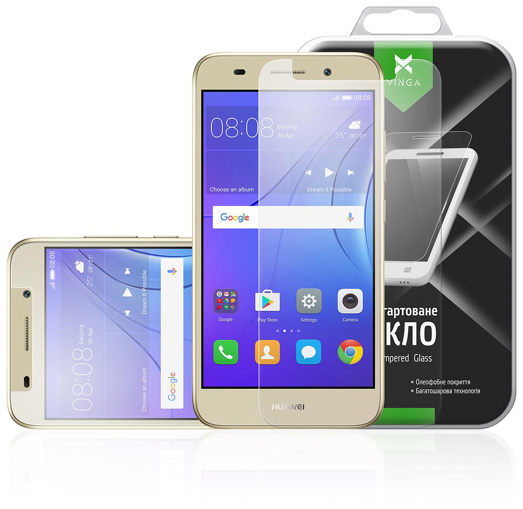Protective glass Vinga для Huawei Y3 2017 (Clear) (VTPGS-Y32017)