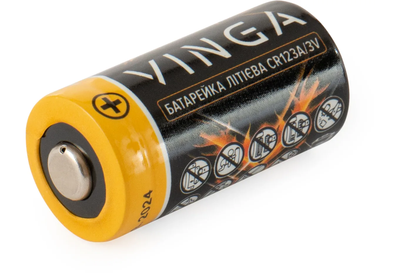 Батарейка CR123A Lithium Vinga (VJLBCR123A1)
