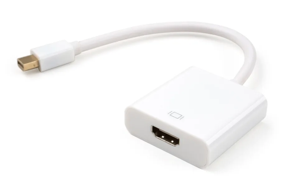 Adapter Mini Display port M to HDMI F white Vinga (VCPMDPHDMIWH)