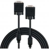 Кабель мультимедійний VGA M to VGA M 10.0m Vinga (VCPVGAF10BK)