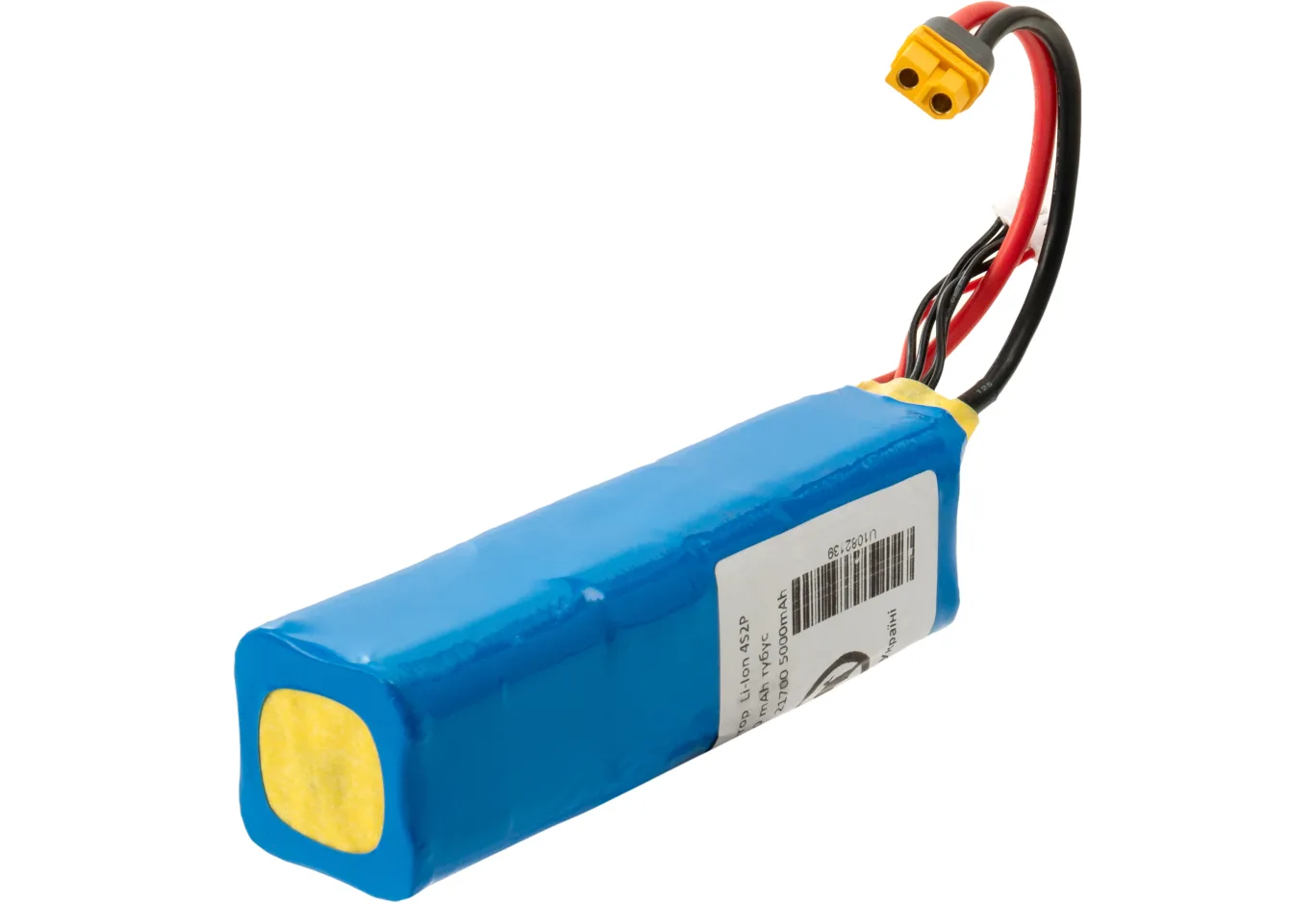 Акумуляторний блок Vinga Li-Ion 4S2Р 10000mAh тубус з балансувальним кабелем (JHY Li-Ion 21700 5000mAh) (4S2P10000BMS JHY)