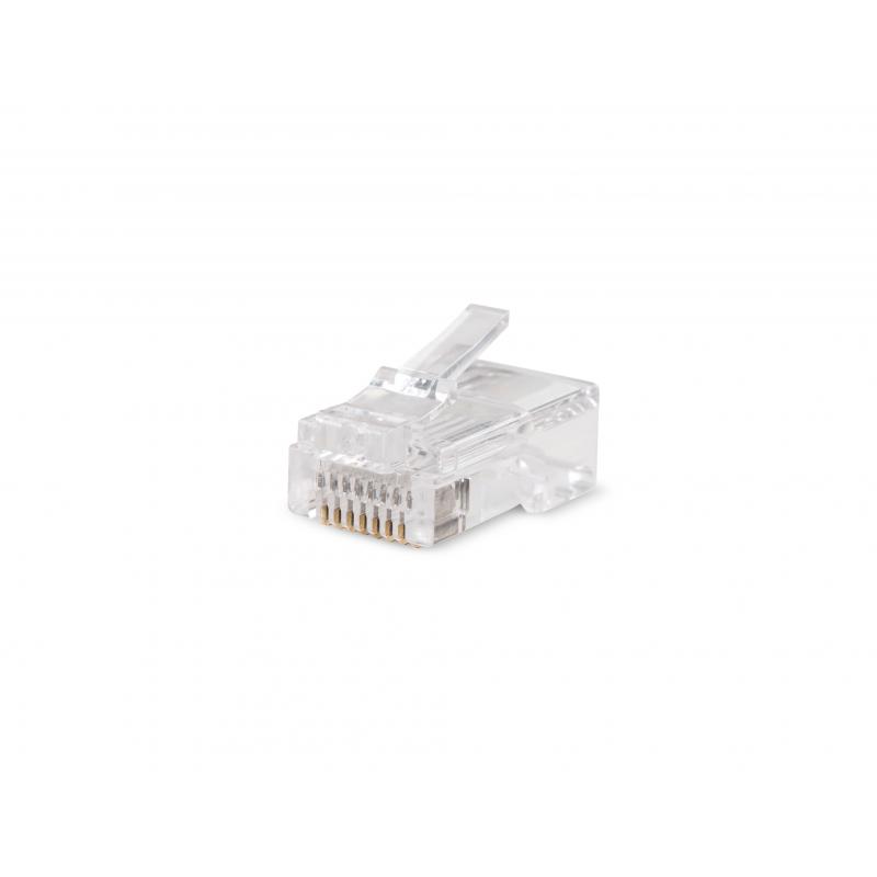 Конектор Vinga RJ-45 UTP 100 шт. (VCPCON8P8CUTP)