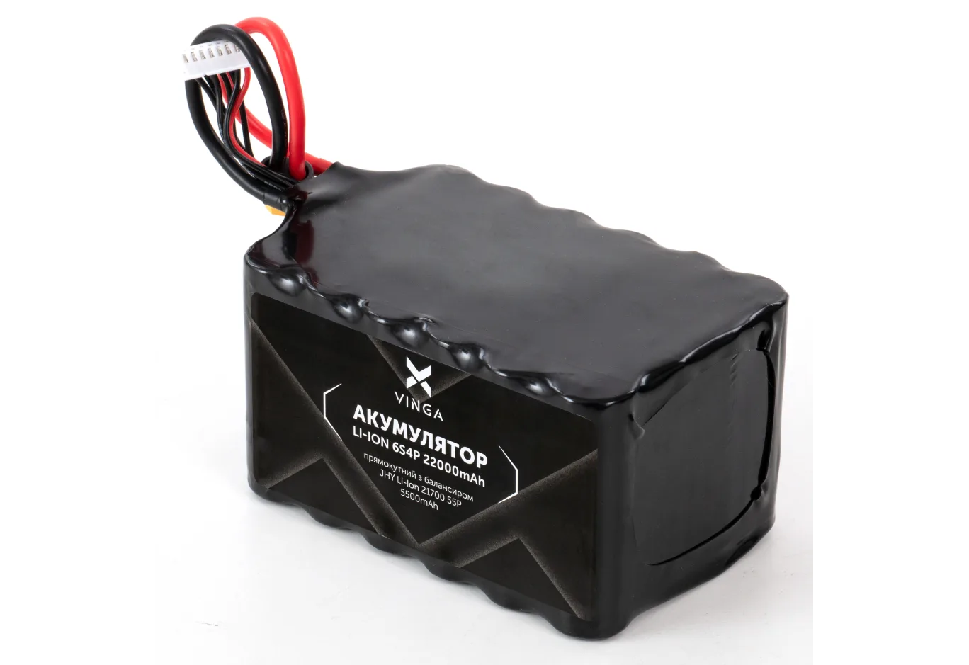 Battery pack Vinga Li-Ion 6S4P 22000mAh з балансувальним дротом (V6S4P-22000MAH)