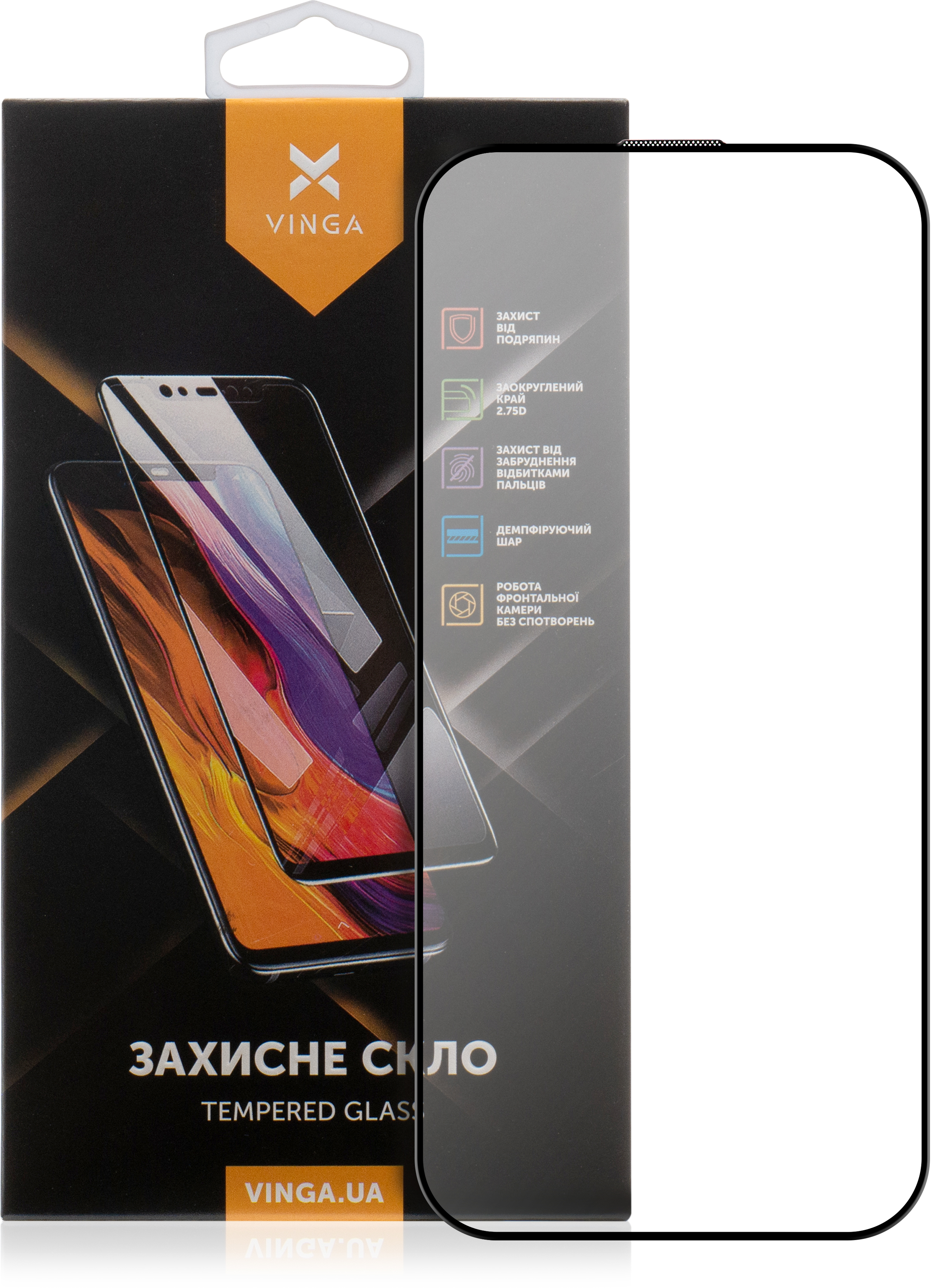 Protective glass Vinga Apple iPhone 17 Air (VGIP17A)