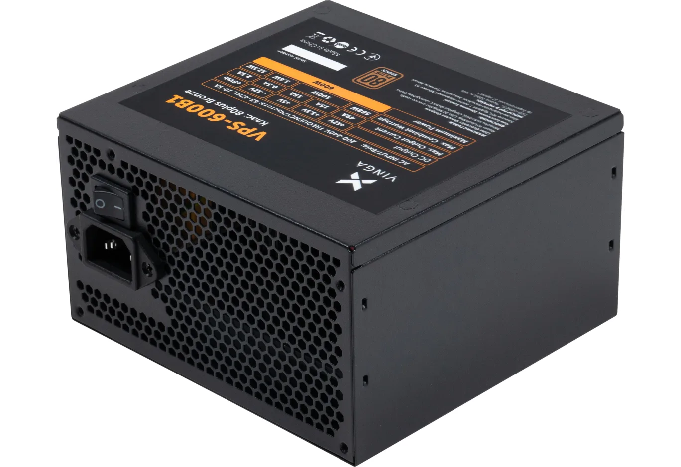 Power supply Vinga 600W (VPS-600B1)