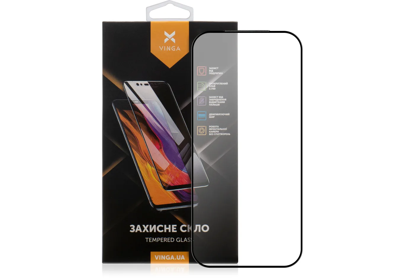 Protective glass Vinga Apple iPhone 17 Pro Max (VGIP17PM)