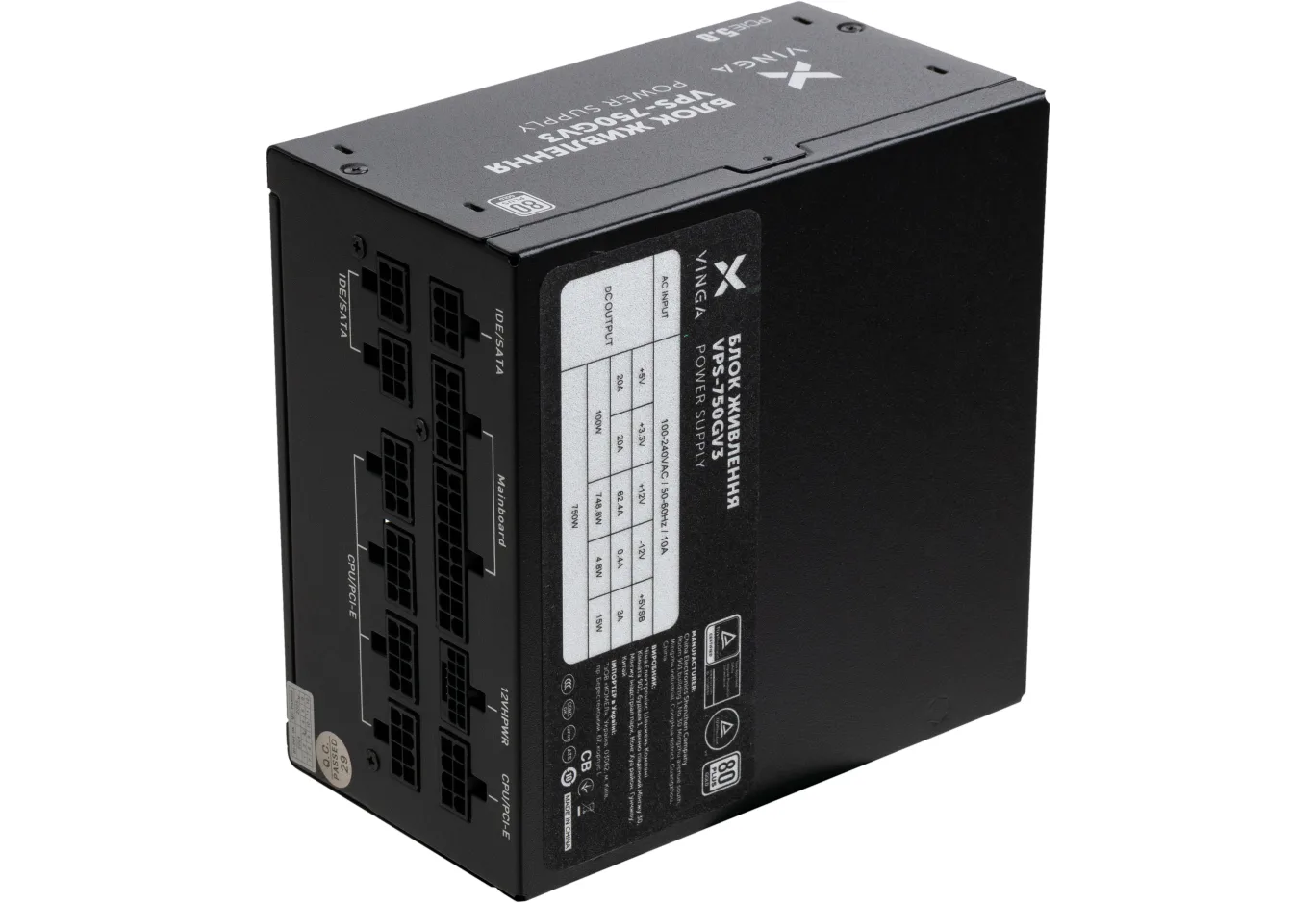 Power supply Vinga 750W (VPS-750GV3)