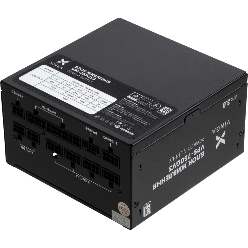 Блок живлення Vinga 750W (VPS-750GV3)
