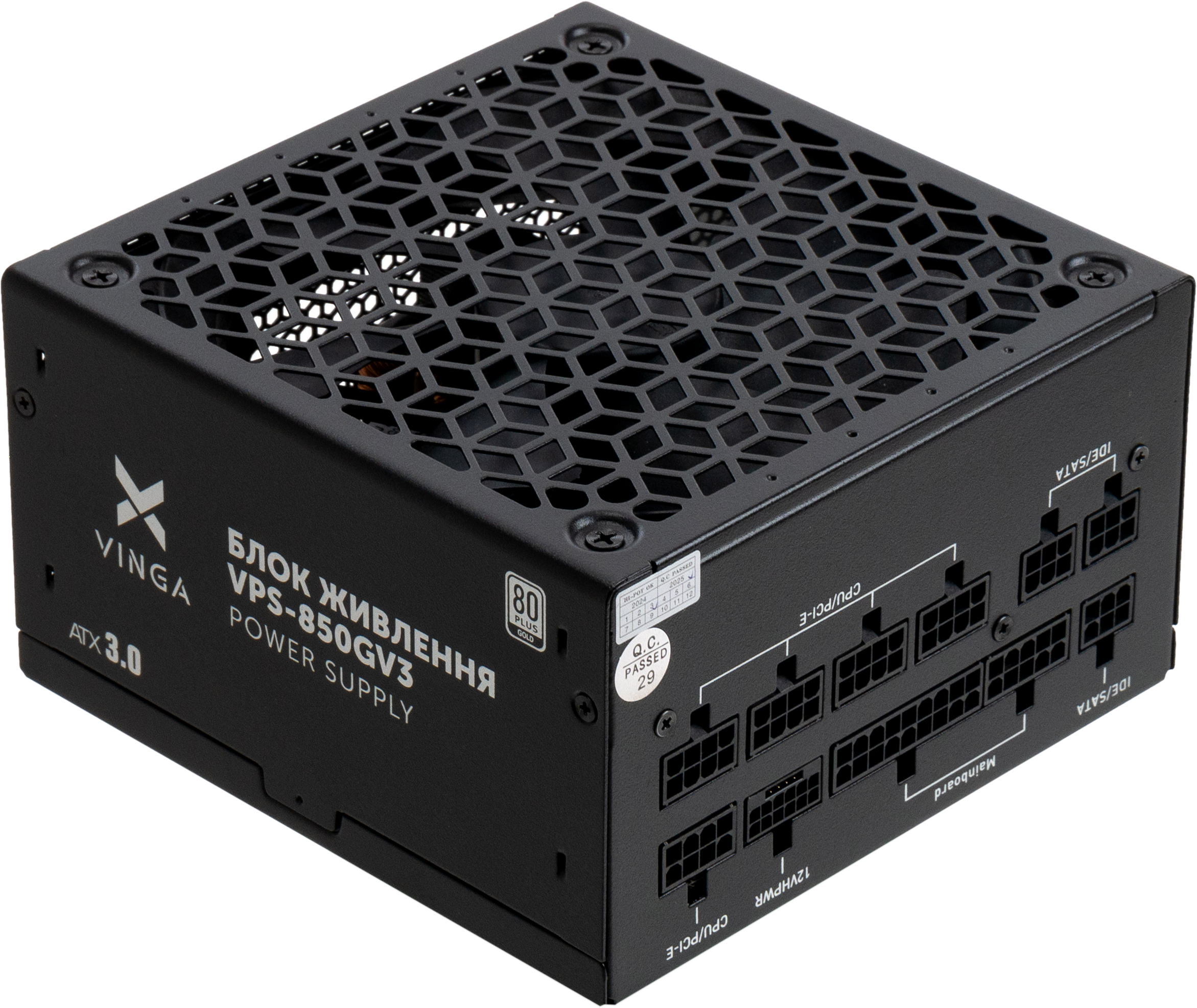 Power supply Vinga 850W (VPS-850GV3)
