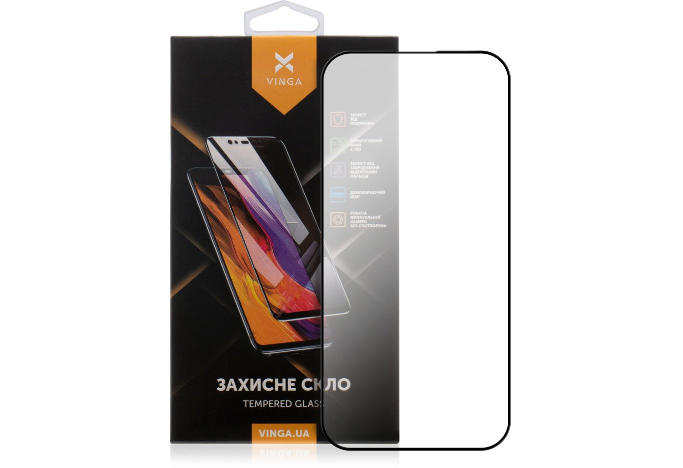 Protective glass Vinga Apple iPhone 17 (VGIP17)