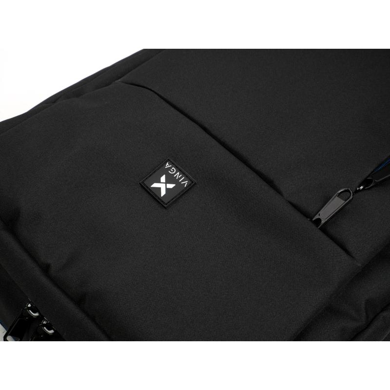 Рюкзак для ноутбука Vinga 15.6" NBP715 Black (NBP715BK)