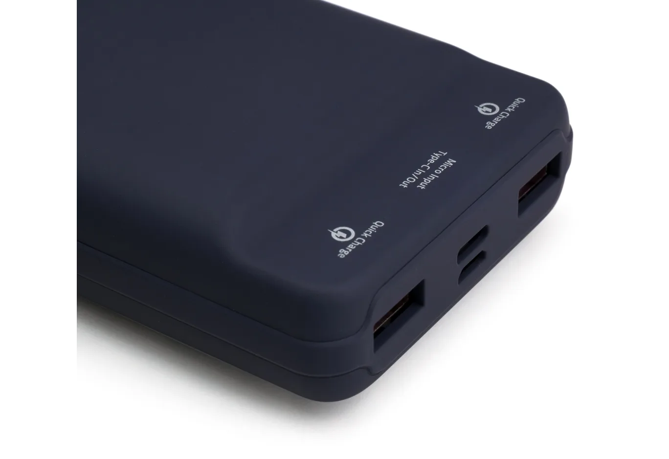 Universal Battery Vinga 20000 mAh QC3.0 Display soft touch purple (VPB2QLSP)