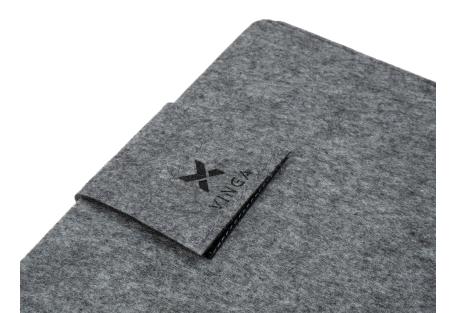 Чохол до ноутбука Vinga 12" NSF120 Gray (NSF120GY)