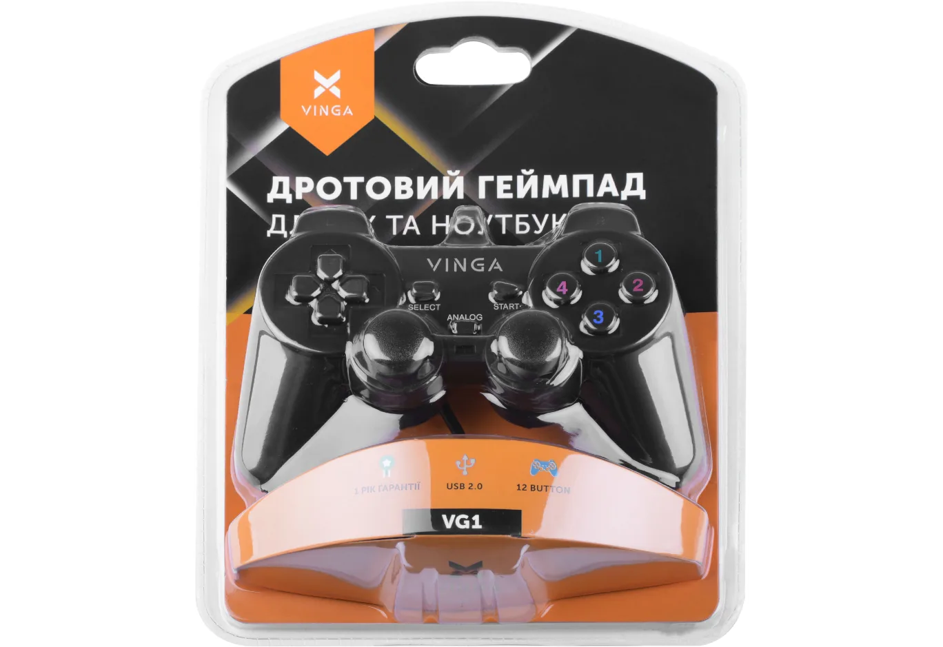 Gamepad Vinga VG1 Black