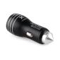Зарядний пристрій Vinga Dual USB Car Charger aluminium 15.5W Max (VCCAABK)
