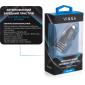 Зарядний пристрій Vinga Dual USB Car Charger aluminium 15.5W Max (VCCAABK)
