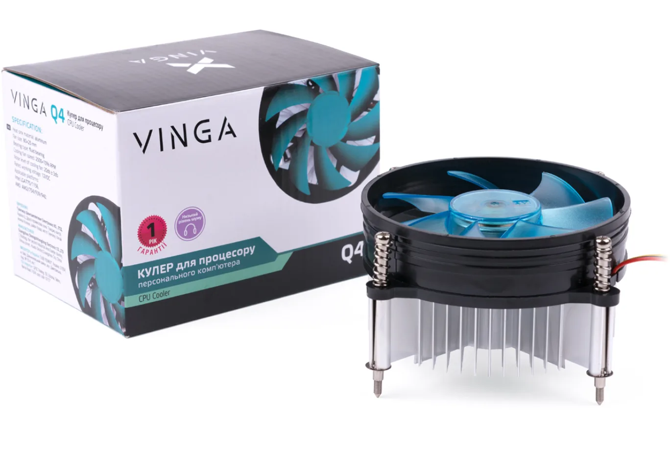 Кулер до процесора Vinga Q4