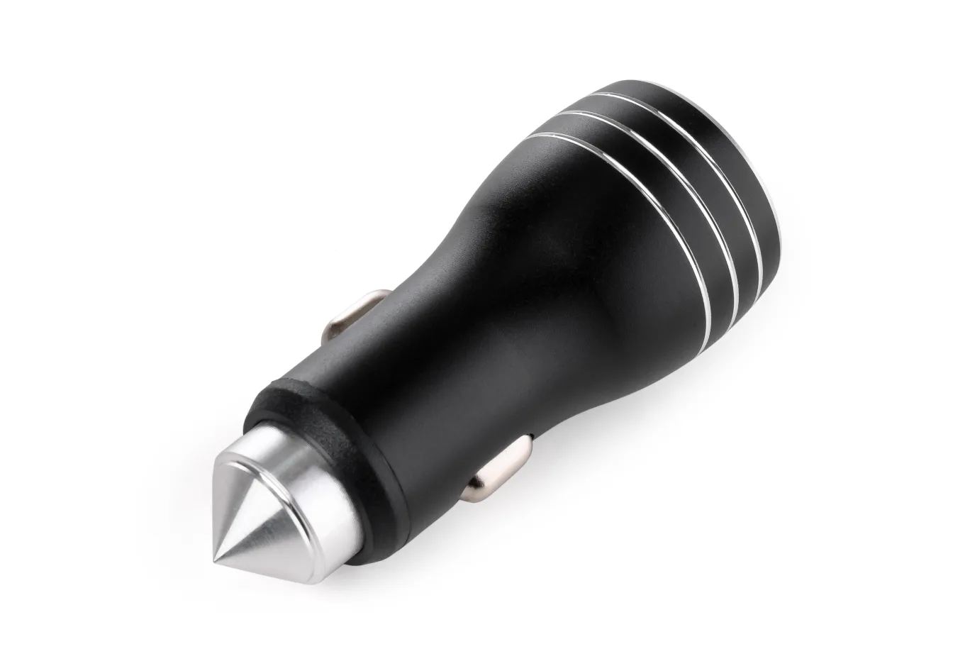 Charger Vinga QC3 Quick Dual USB Car Charger aluminium 18W Max (VCCQAABK)