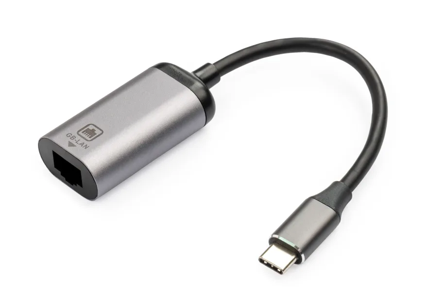 Adapter USB-C to RJ45 Ethernet 1000Mbps Vinga (VCPATCLGB)